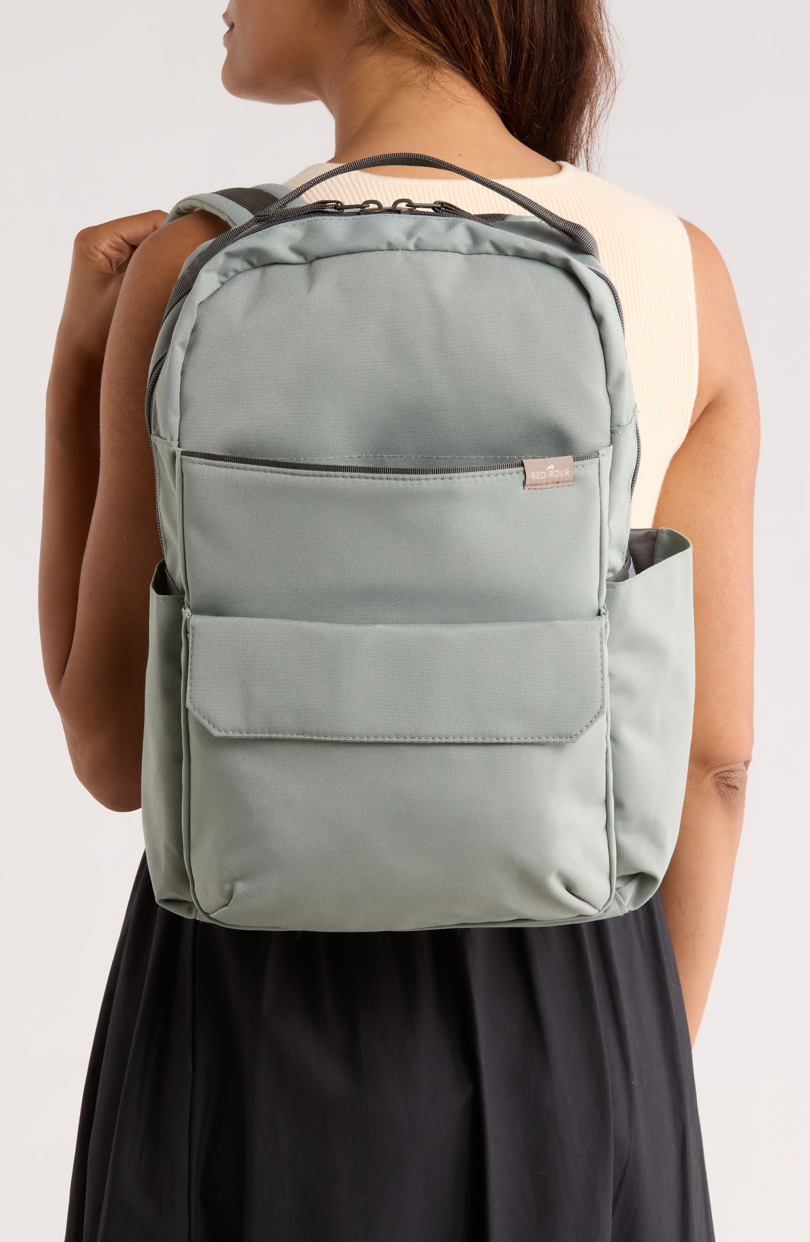 RED ROVR Roo Diaper Backpack, Alternate, color, Sage