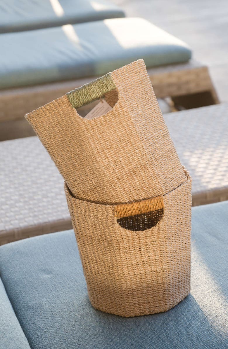 LIKHA Octagon Basket, Alternate, color, Sage