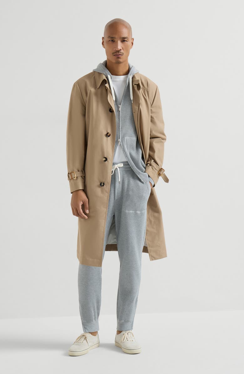 Brunello Cucinelli Knit top, Alternate, color, Grey