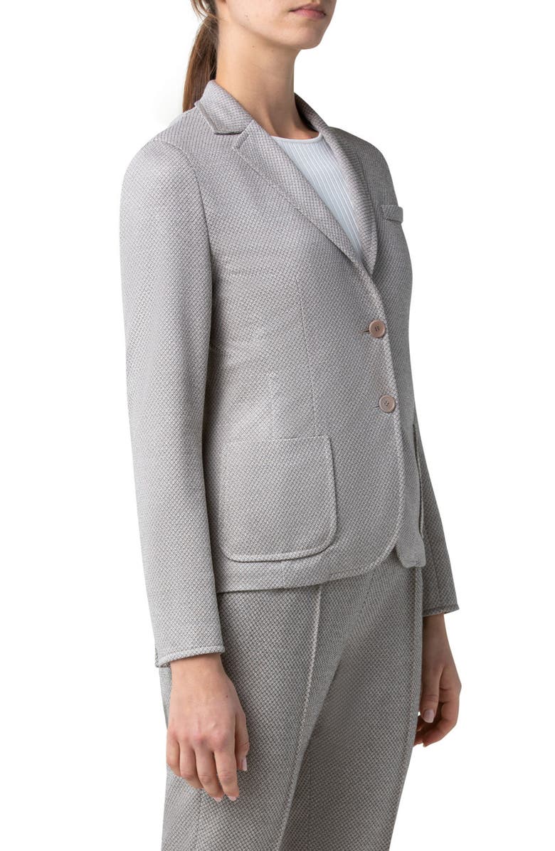 Akris punto Tricot Blazer, Alternate, color, 