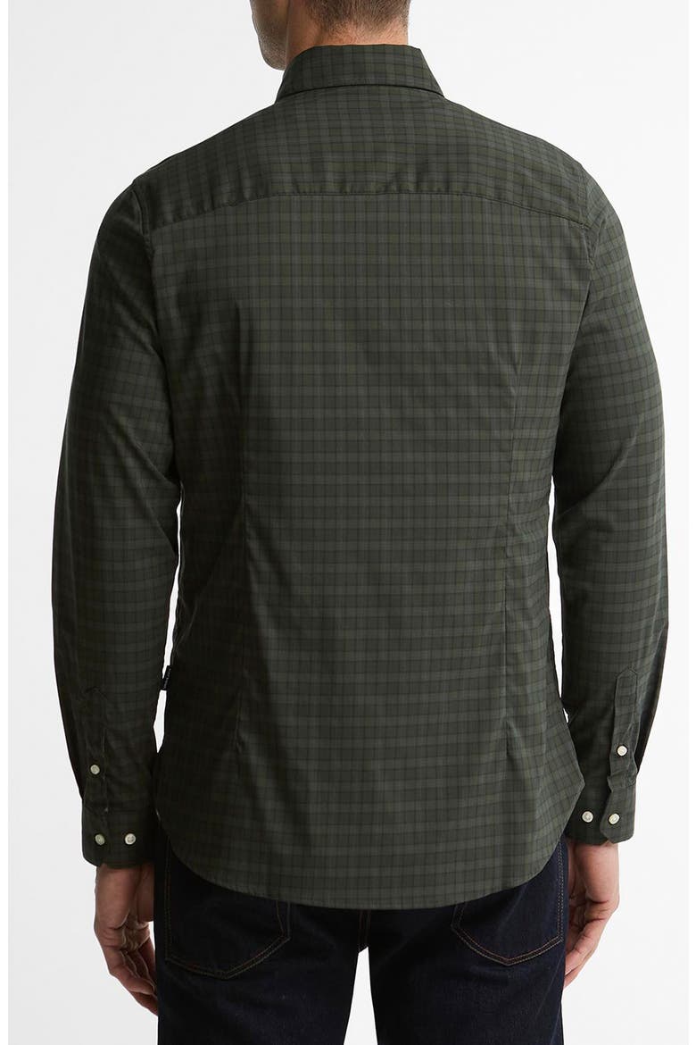 Harleton Tailored Fit Tartan Shirt, Alternate, color, PINE GLEN
