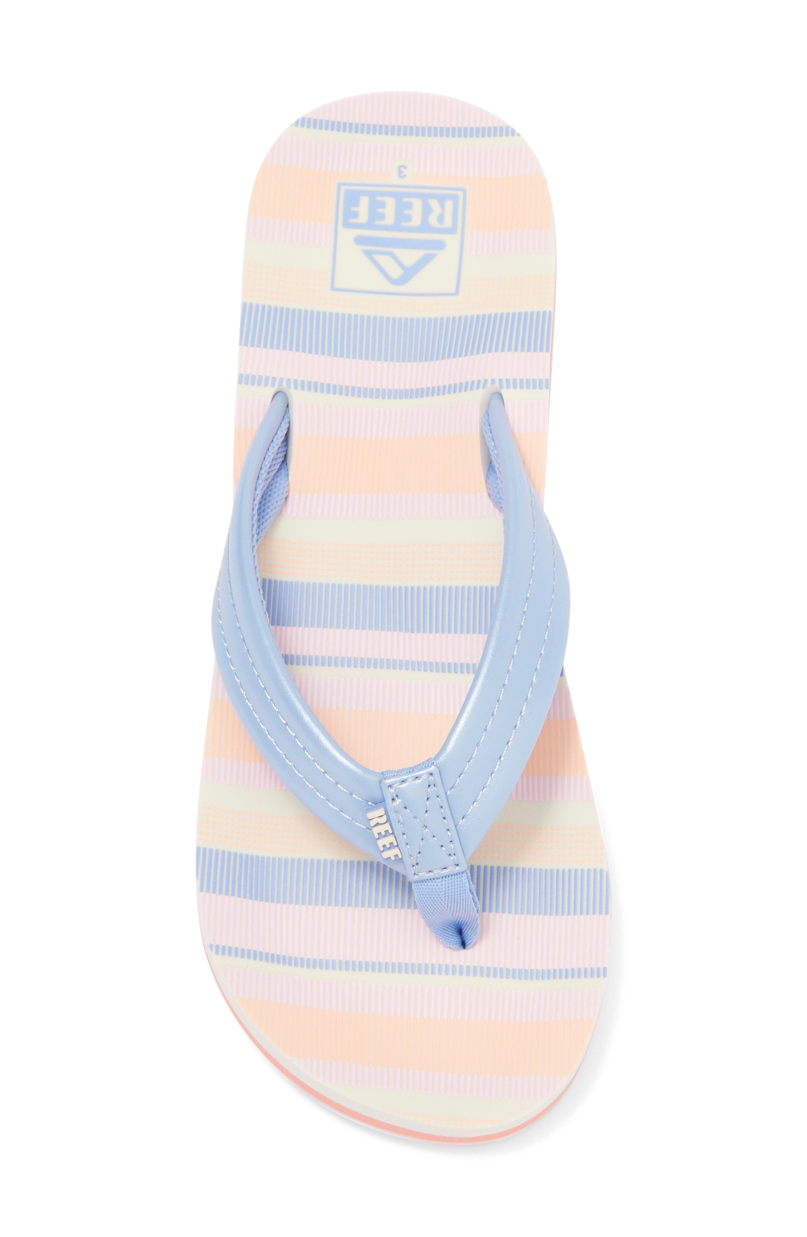 Reef Kids' Ahi Flip Flop, Alternate, color, Stripes