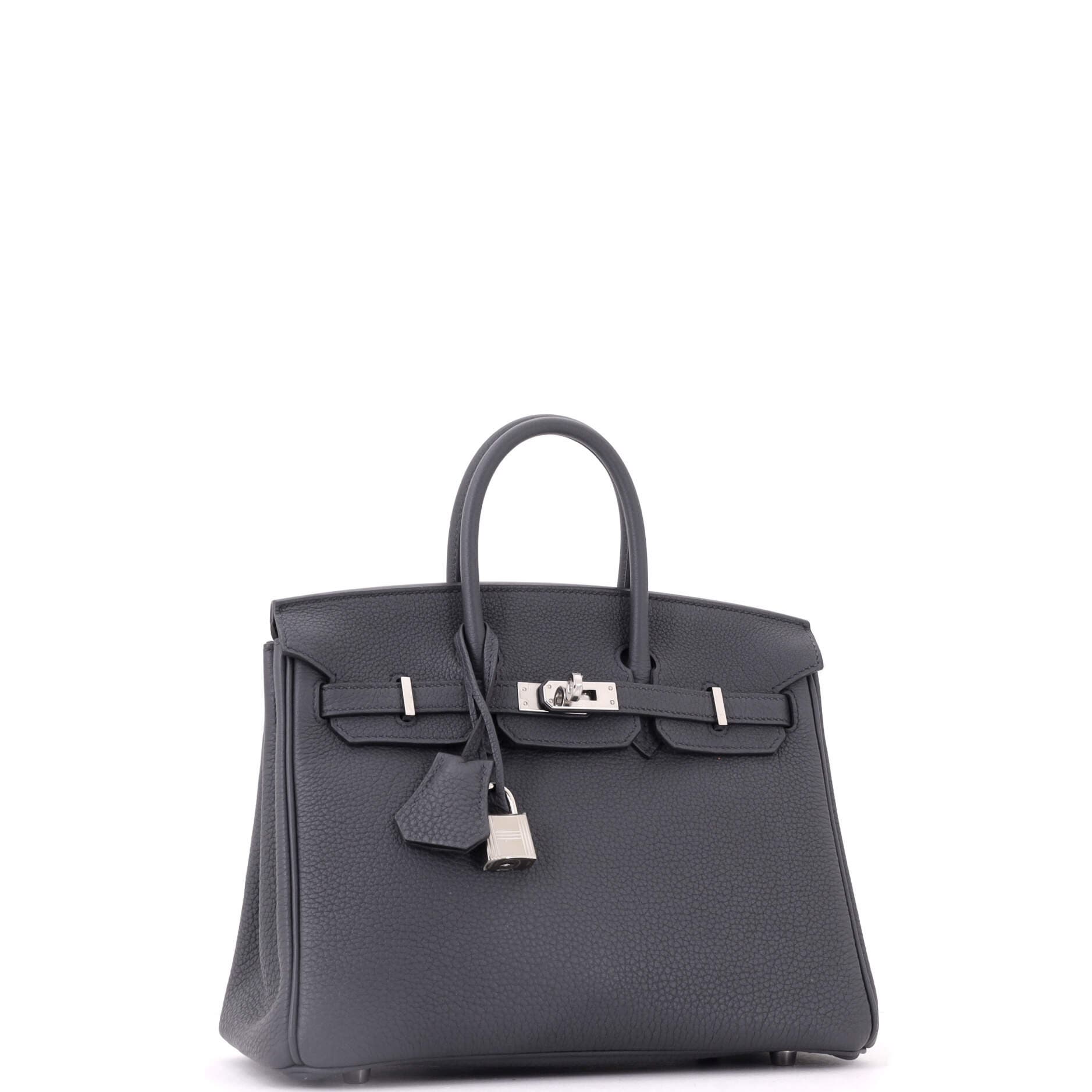 Birkin Handbag Grey Togo With Palladium Hardware 25, Alternate, color, Grey