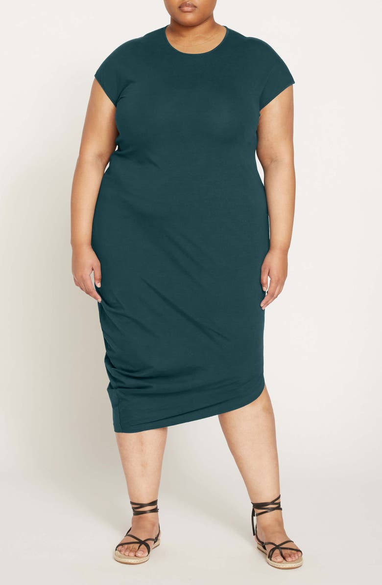 Universal Standard Geneva Dress, Main, color, Deep Sea