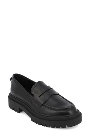 MIA Henrik Platform Penny Loafer in Black at Nordstrom Rack, Size 9