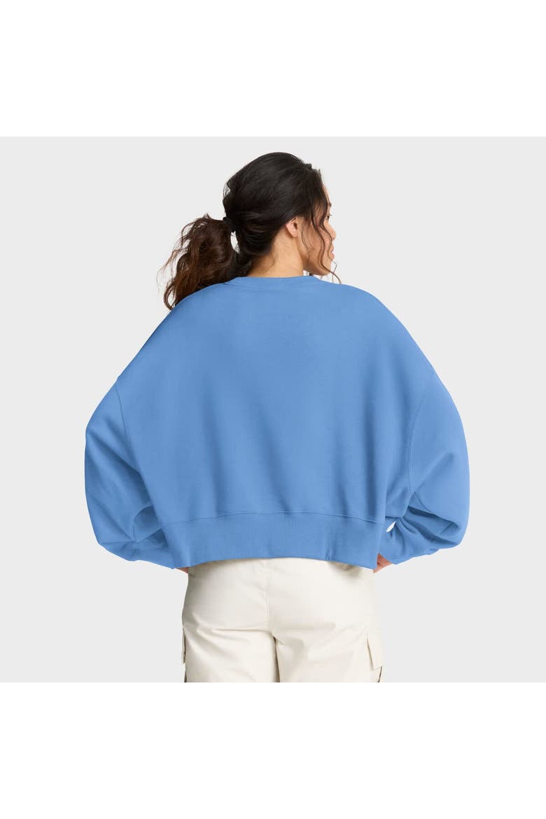 Women's Nike Carolina Blue North Carolina Tar Heels Oversized Phoenix Arch Pullover Sweatshirt, Alternate, color, Light Blue