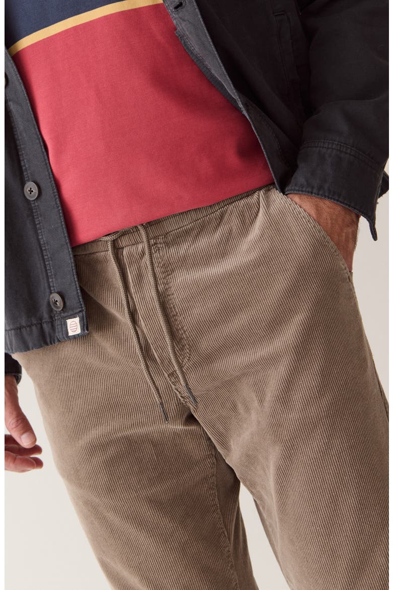 Saturday Relaxed Fit Corduroy Pants, Alternate, color, DARK TAUPE