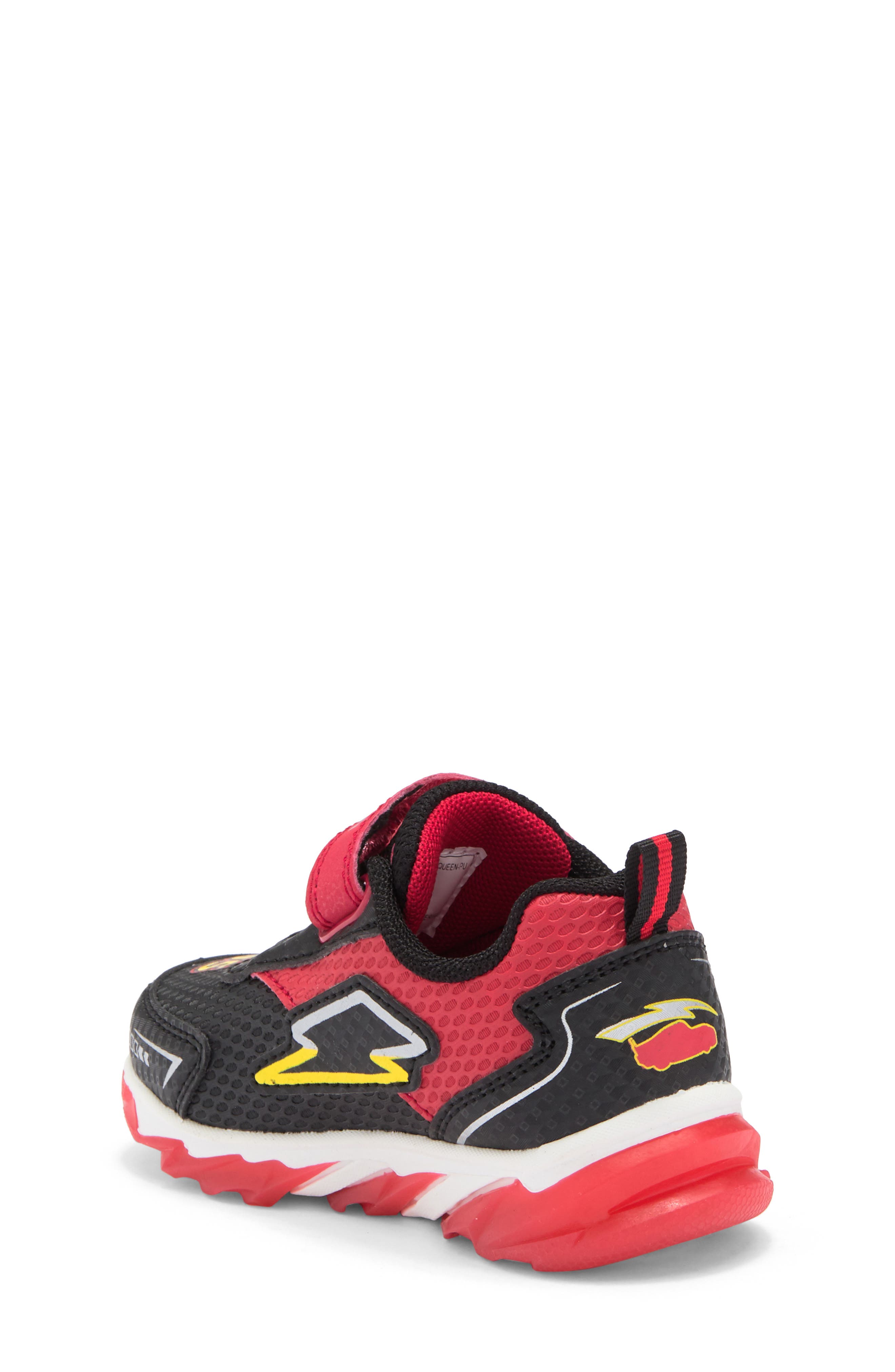 Harper Canyon Kids' Lightning McQueen Light Up Sneaker, Alternate, color, Red