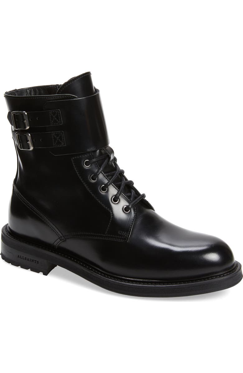 AllSaints Brigade Combat Boot, Main, color,