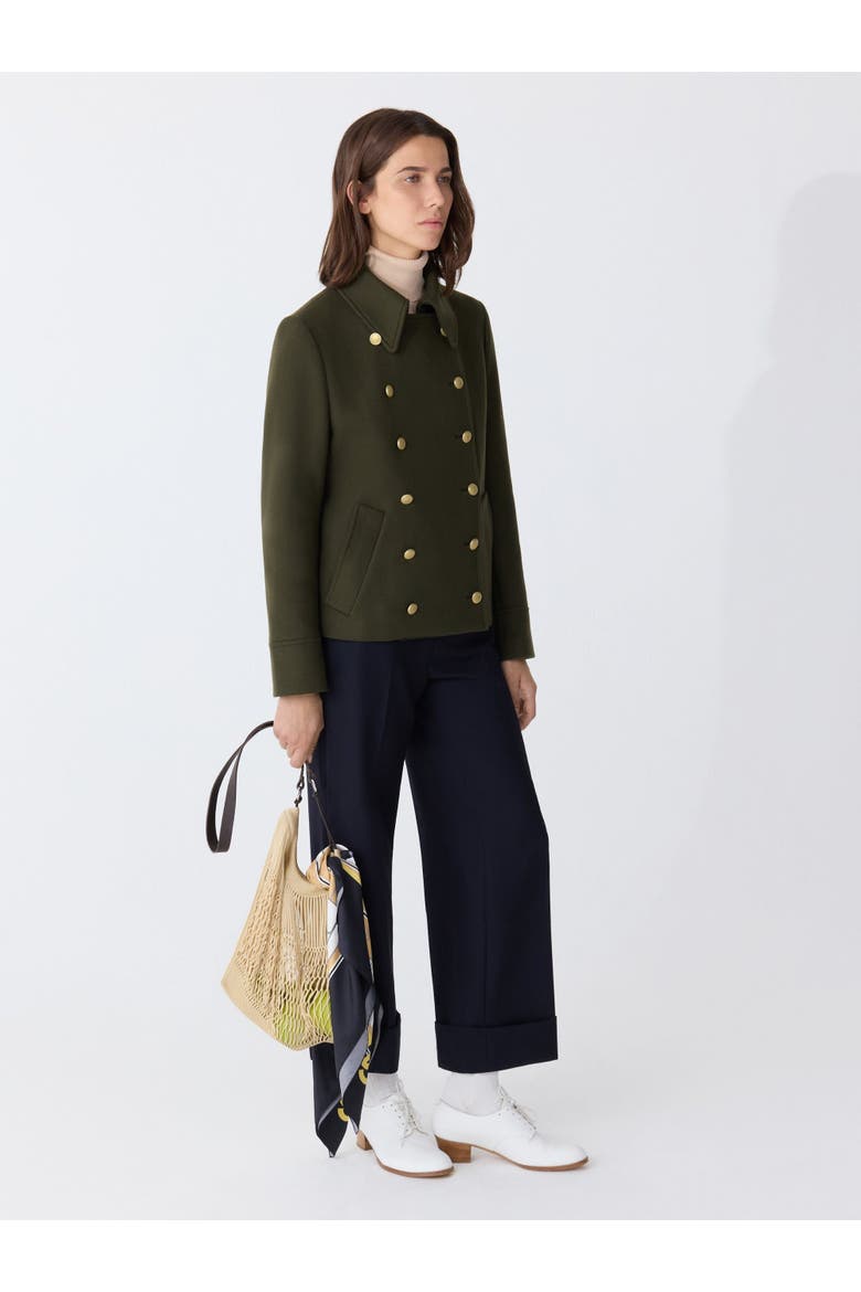 CHELSEA Doublebreast Jacket, Alternate, color, Forest