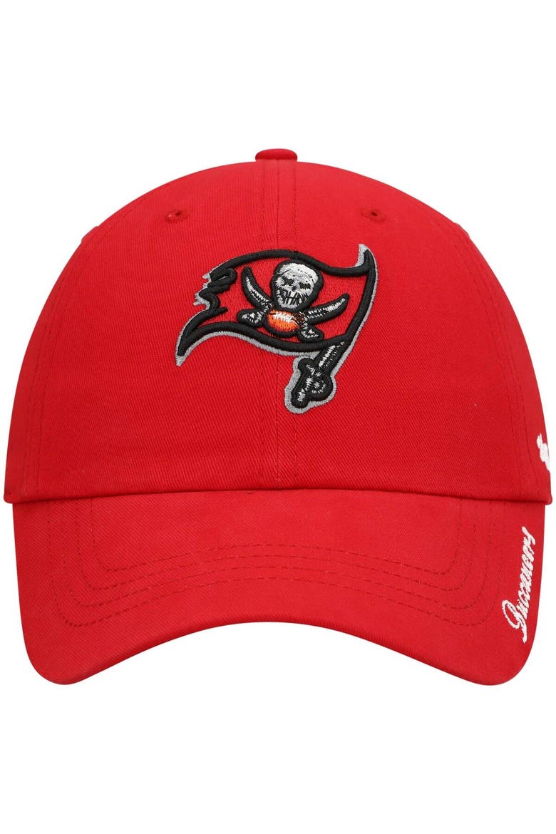 Women's '47 Red Tampa Bay Buccaneers Miata Clean Up Secondary Adjustable Hat, Alternate, color, Red