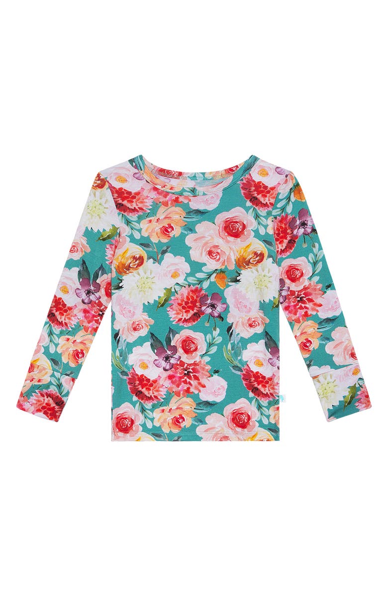 Posh Peanut Gabrielle Fitted Two-Piece Pajamas, Alternate, color, 