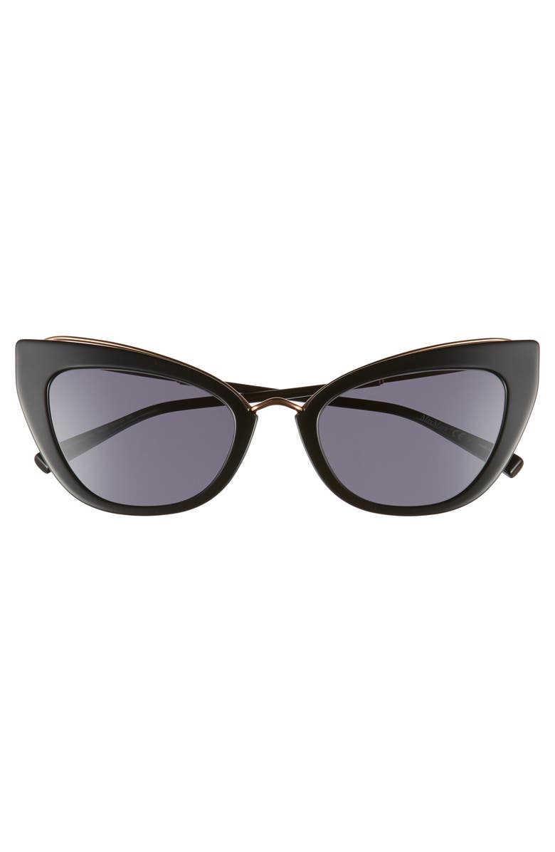 Max Mara Marilyn 53mm Cat Eye Sunglasses, Alternate, color, 