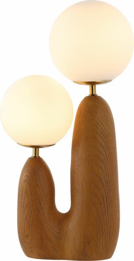 Modern Bohemian 17.75" Cactus LED Table Lamp