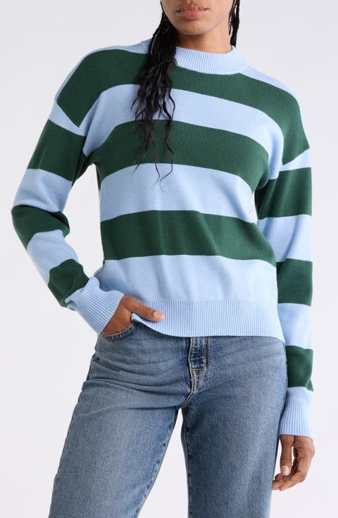 Stripe Crewneck Sweater