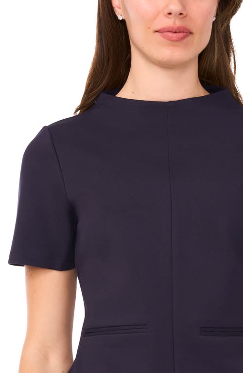 Halogen ® High Neck Top In Blue
