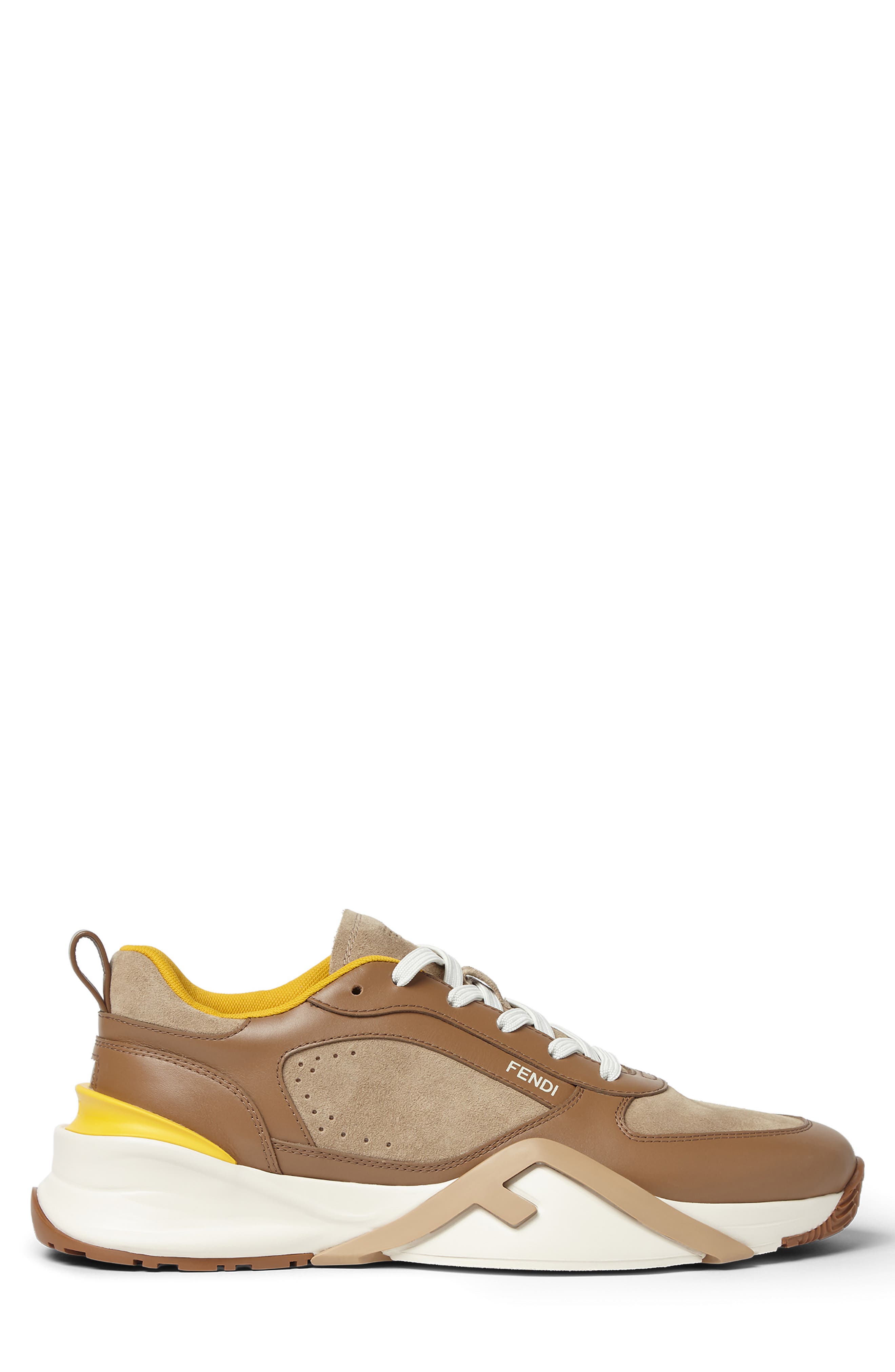 Fendi Flow Low Top Sneaker, Alternate, color, 