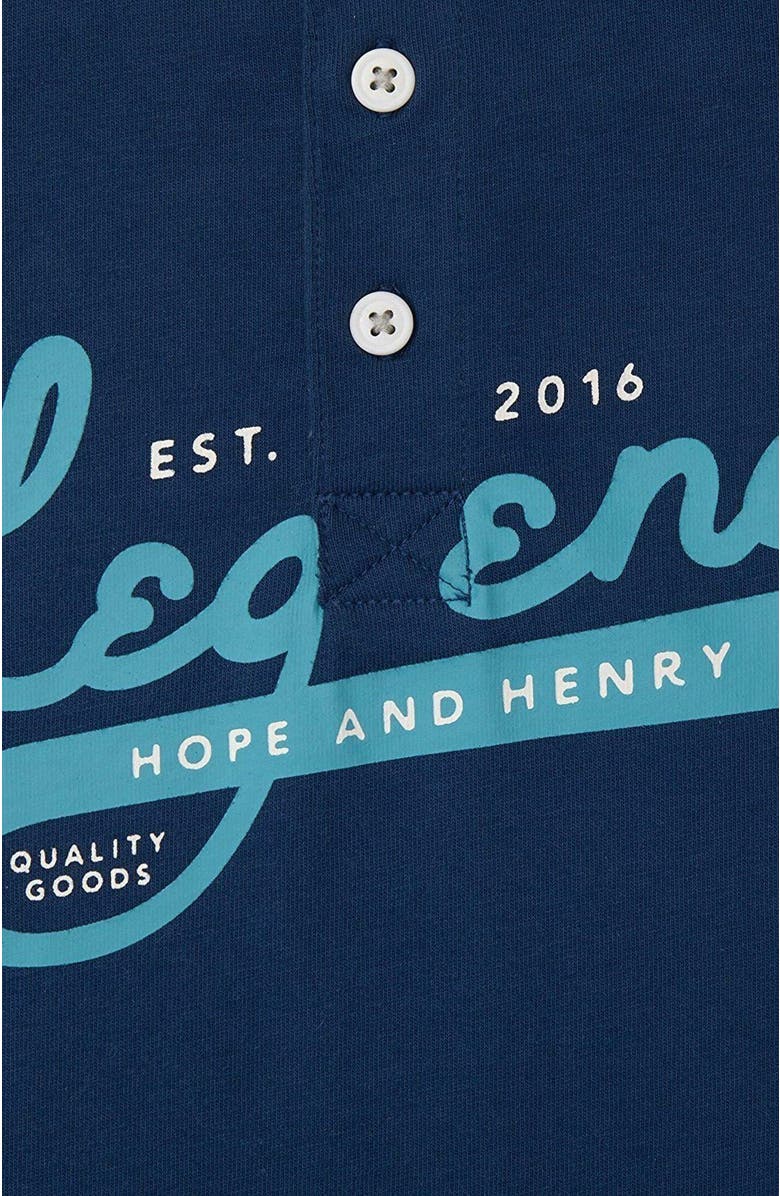 Hope & Henry Boys' Graphic Polo, Kids, Alternate, color, Blue