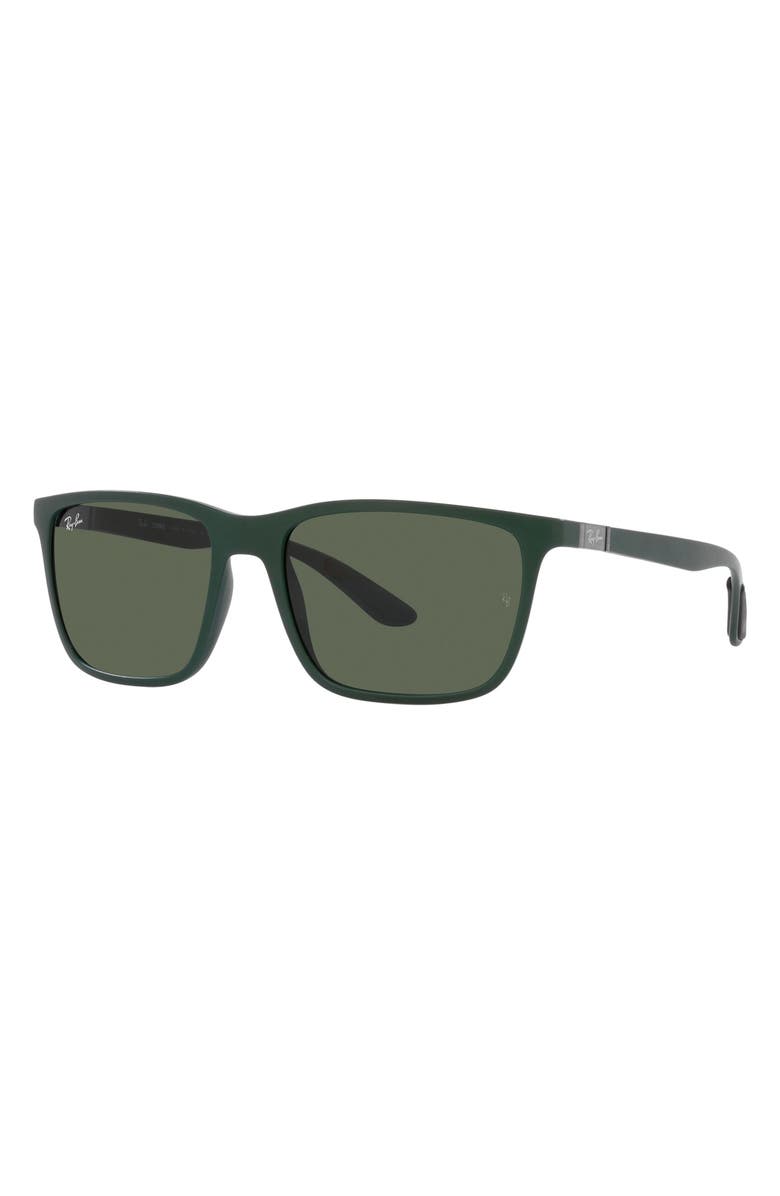Ray-Ban 58mm Rectangular Sunglasses, Alternate, color,