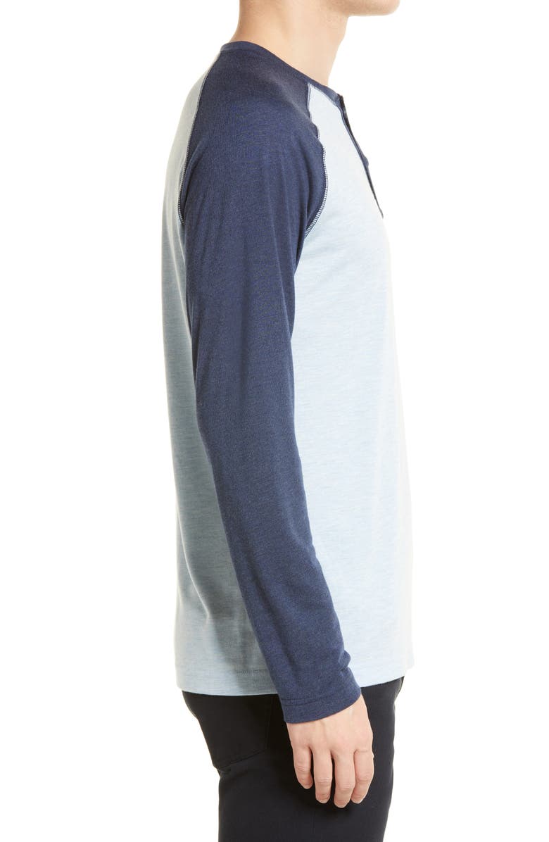 Mizzen+Main Performance Long Sleeve Henley T-Shirt, Alternate, color, 