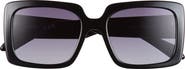 QUAY Quay Australia x Paris Total Vibe 54mm Square Sunglasses