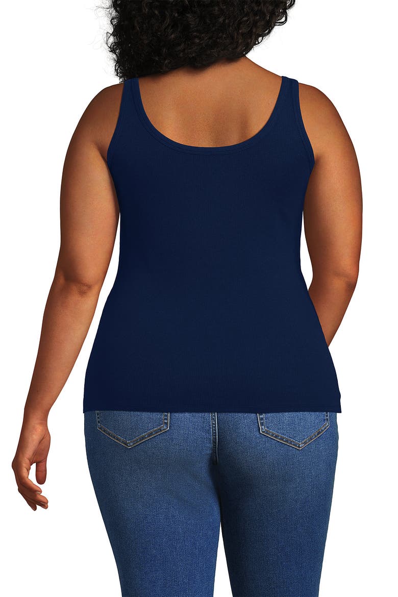Micro Rib Go-To Layering Tank, Alternate, color, Deep Sea Navy