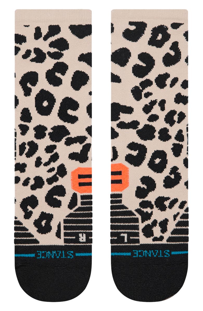 Stance Medium Performance Crew Socks, Alternate, color, Stringgrey