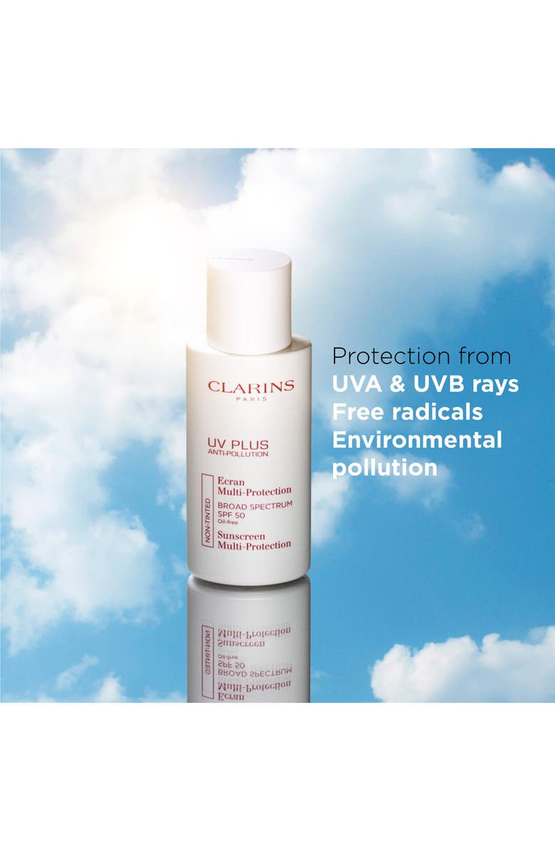 Clarins UV Plus Anti-Pollution Antioxidant Face Sunscreen SPF 50, Alternate, color, Neutral