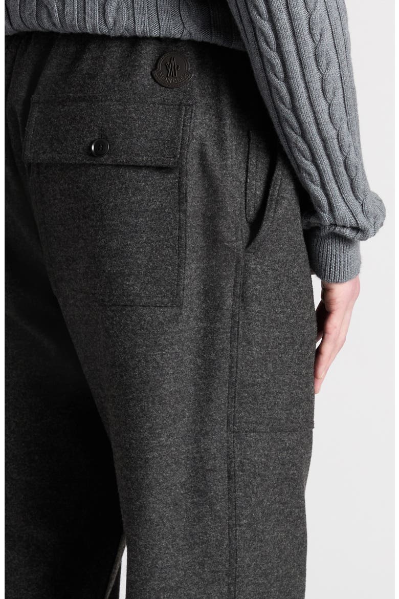 Knit Straight Leg Sweatpants, Alternate, color, DARK GRAY MELANGE
