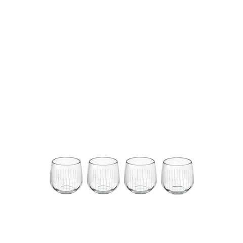 Afina Glass Shot Glass Set of 4
