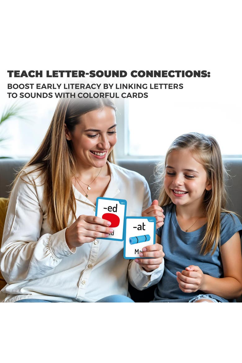 Kids Flash Cards Sight Words and Learning, Alternate, color, Phonics