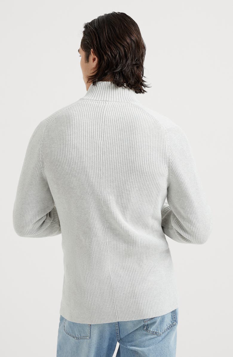 Brunello Cucinelli Cardigan with metal buttons, Alternate, color, 