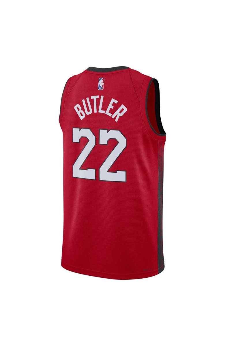 Nike Unisex Nike Jimmy Butler Red Miami Heat 2024/25 Swingman Player Jersey - City Edition, Alternate, color, 