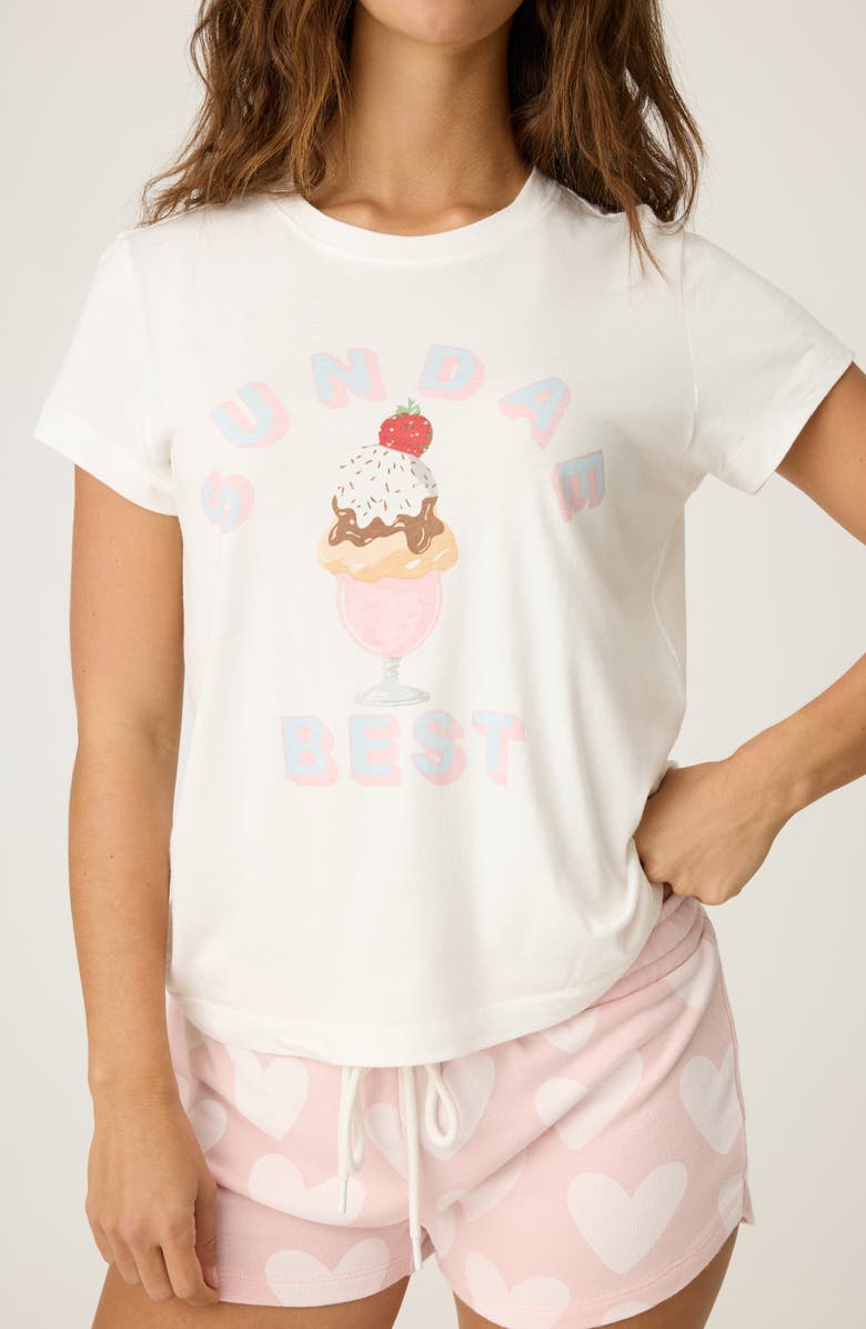 PJ Salvage Sundae Best Graphic T-Shirt, Main, color, 