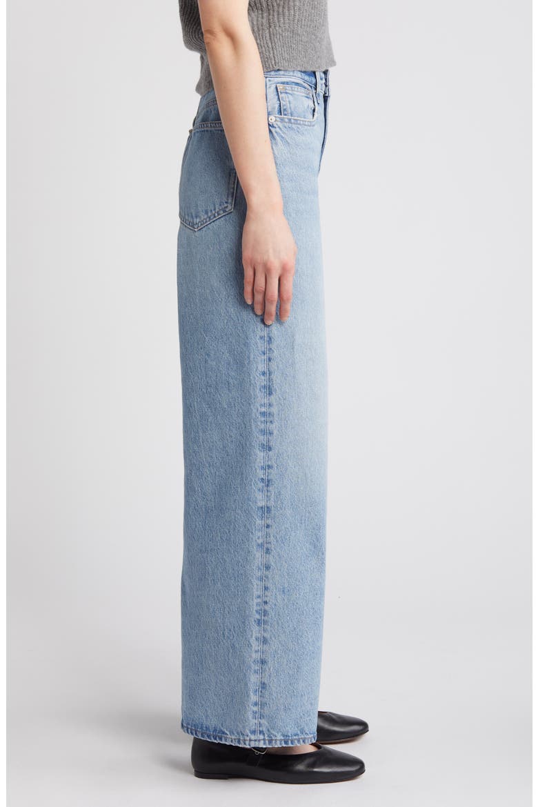 High Waist Superwide Leg Jeans, Alternate, color, INVERMERE WASH