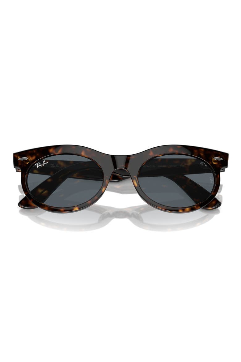 Wayfarer 53mm Oval Sunglasses, Alternate, color, HAVANA