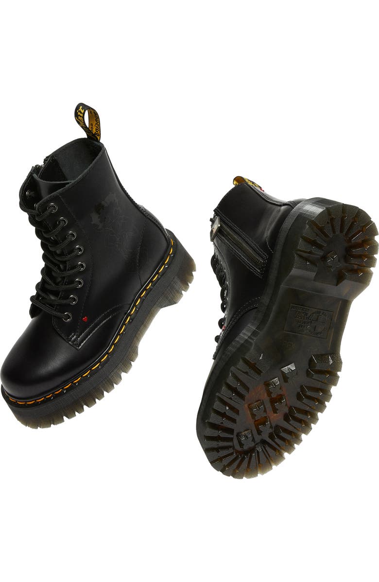 Dr. Martens Jadon Betty Boop Water Repellent Platform Boot, Alternate, color,