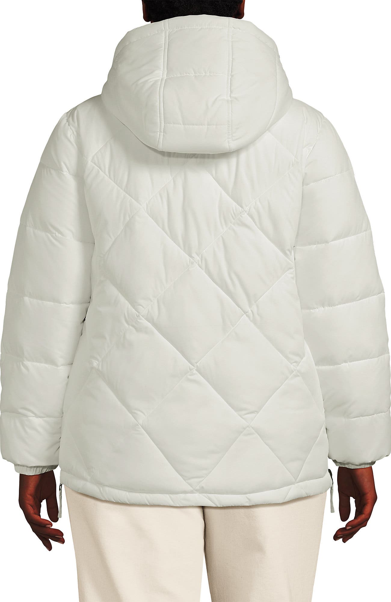 Plus Size FeatherFree Insulated Diamond Quilted Jacket - image 2