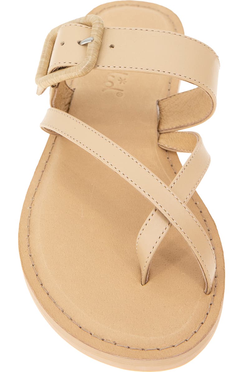 Splendid Sutton Toe Loop Sandal, Alternate, color, Light Almond