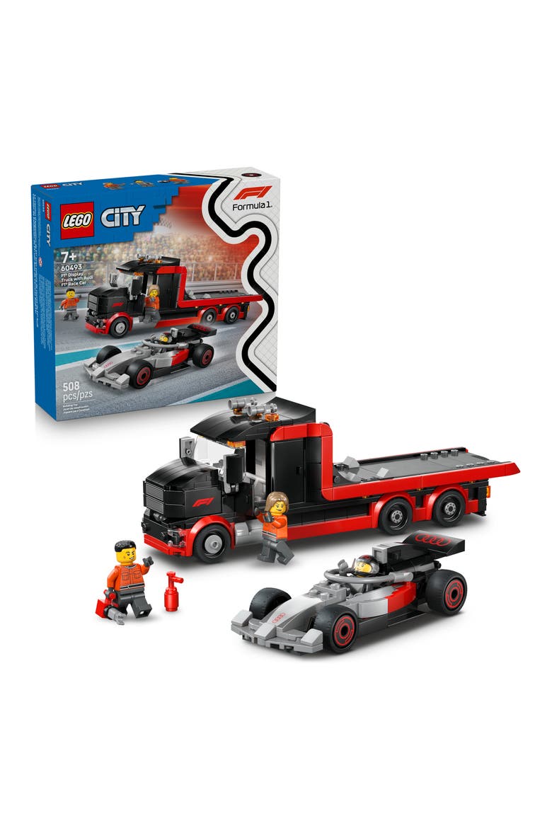 F1 Display Truck with Audi F1 Building Kit, Main, color, MULTI