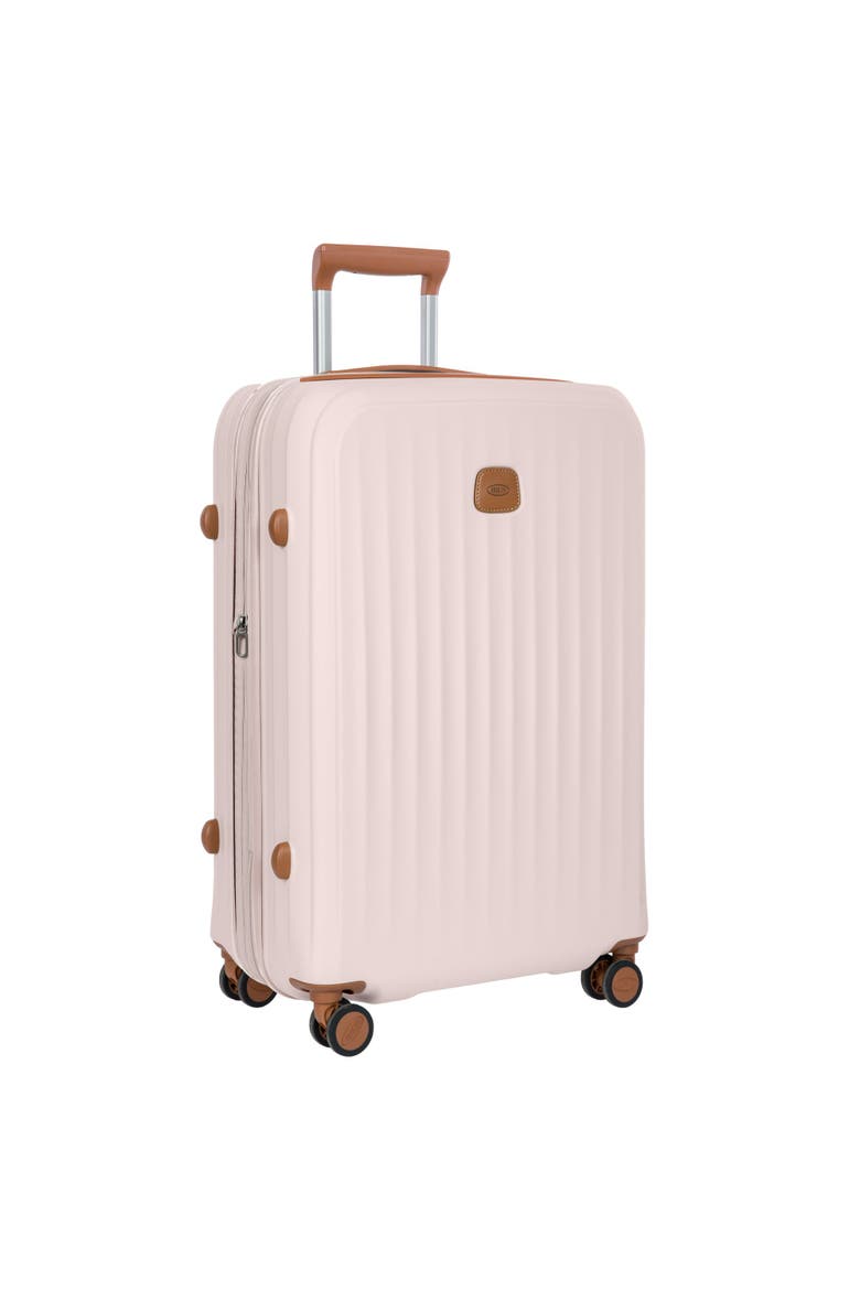 Taormina Hardside Expandable 27" Medium Checked Spinner Luggage, Alternate, color, Pink