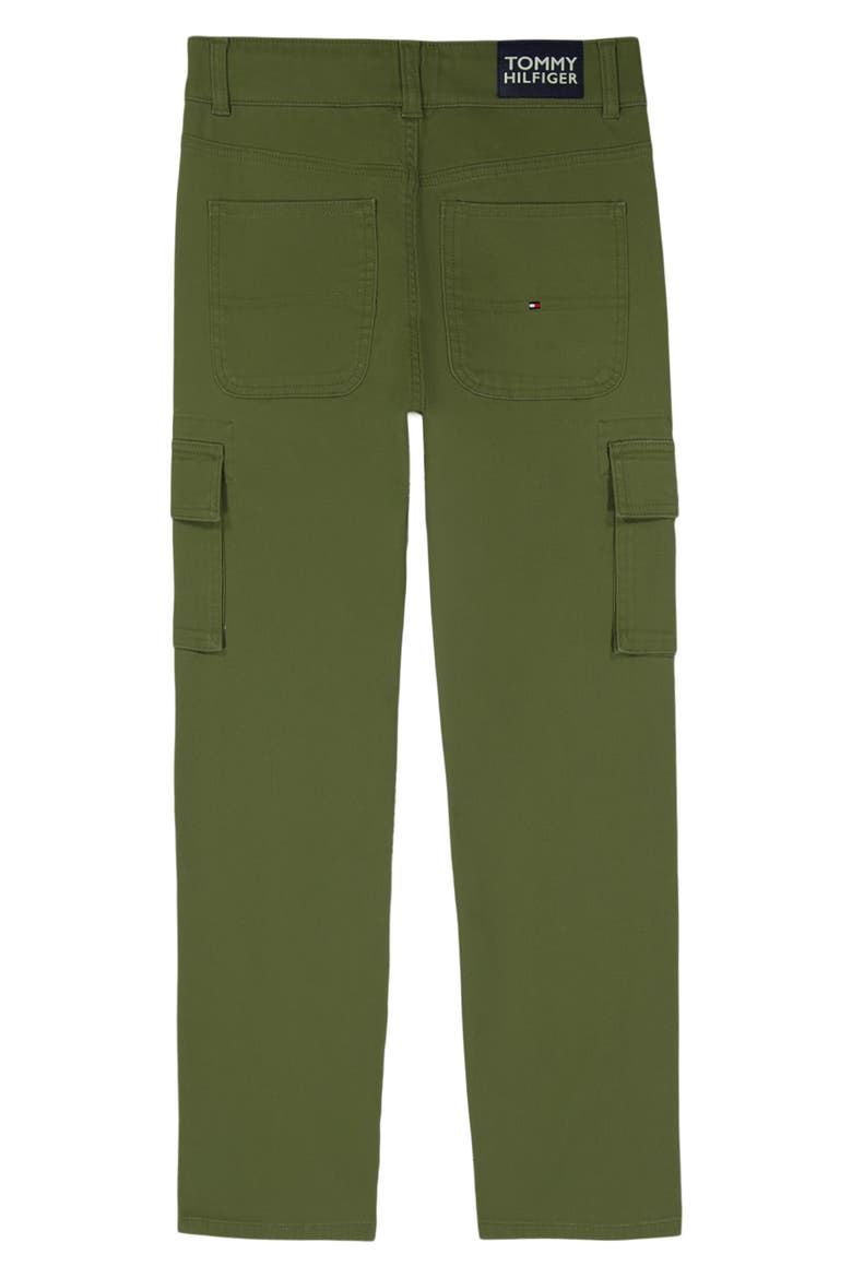 Kids' Relaxed Fit Cargo Pants, Alternate, color, BURNT OLIVE
