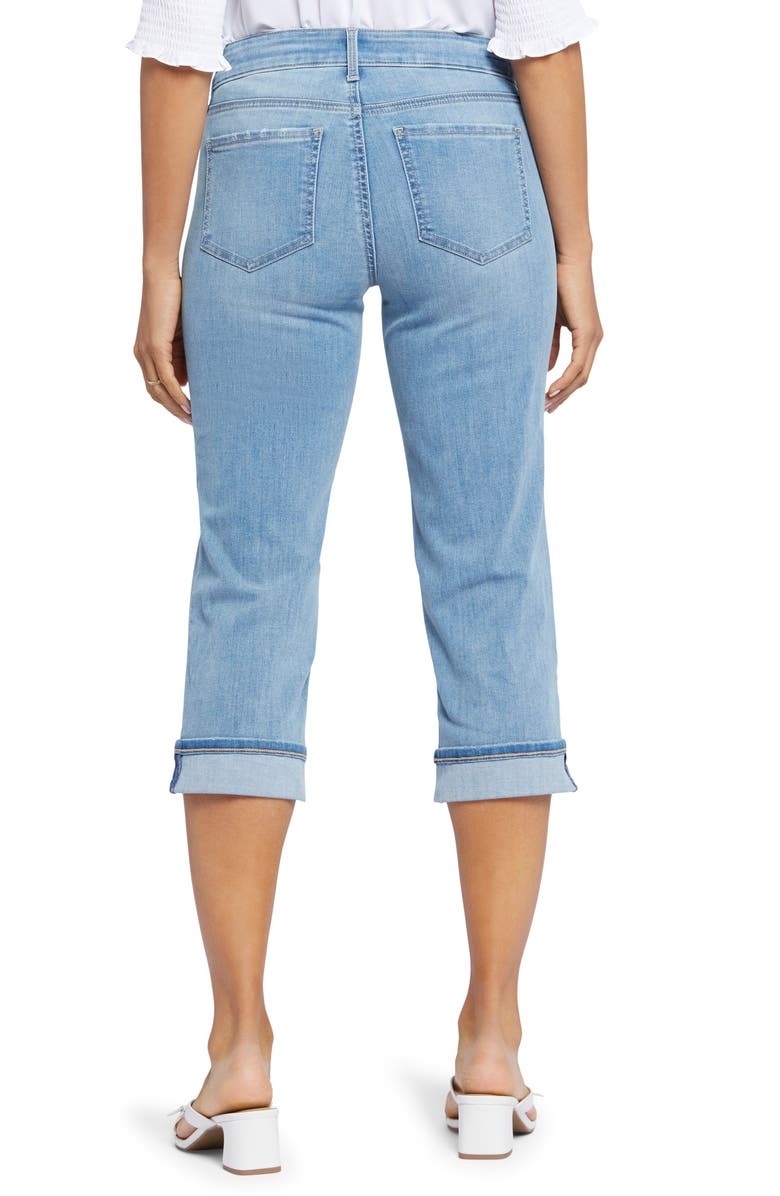 NYDJ Marilyn Cool Embrace Straight Crop Jeans, Alternate, color, Lakefront