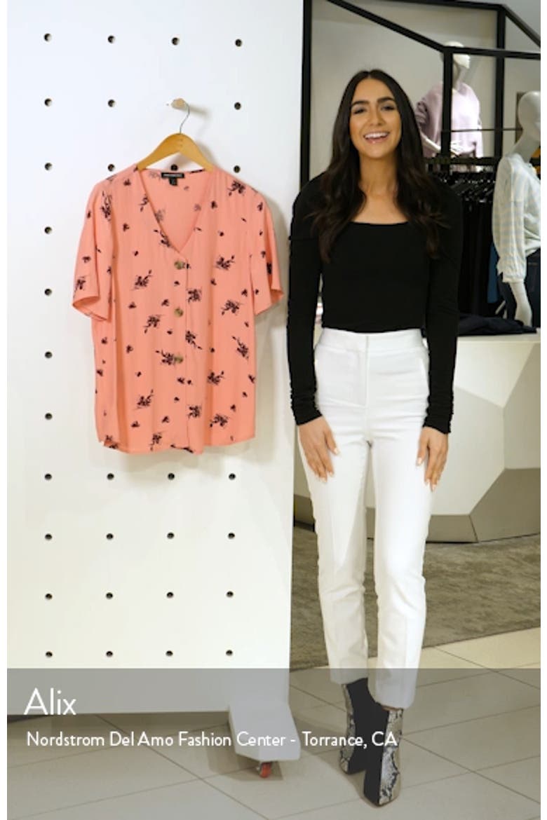 Easy Woven Top (Nordstrom Exclusive) video