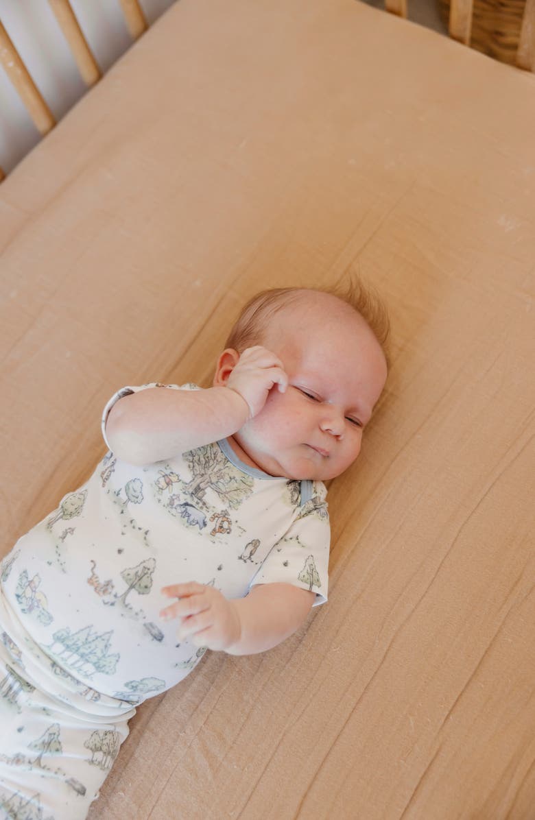 Copper Pearl Hundred Acre Wood Print Bodysuit, Alternate, color, Hundred Acre Wood