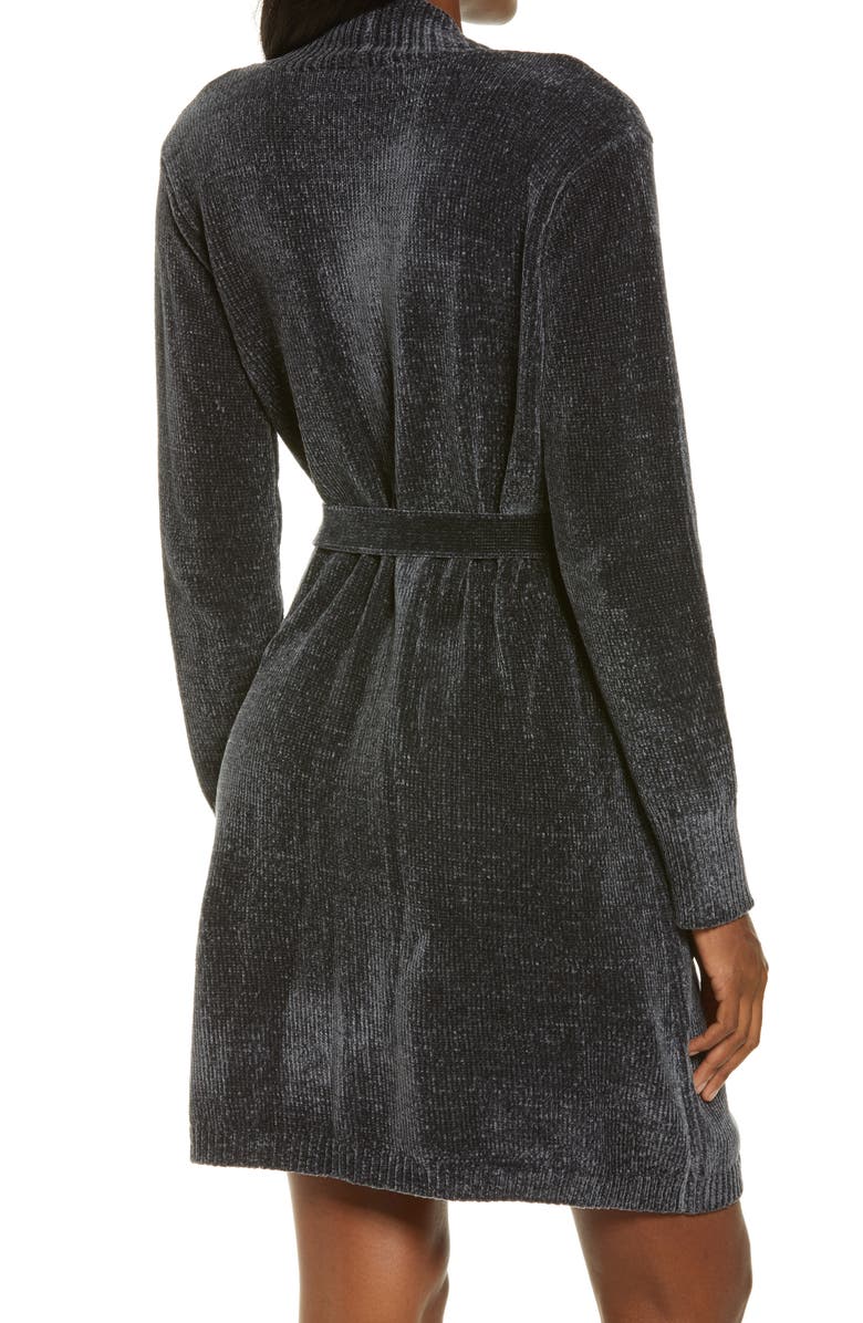 Natori Tranquility Chenille Short Robe, Alternate, color,