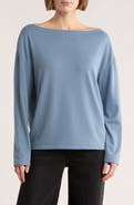 AllSaints Rita Boat Neck Long Sleeve Top