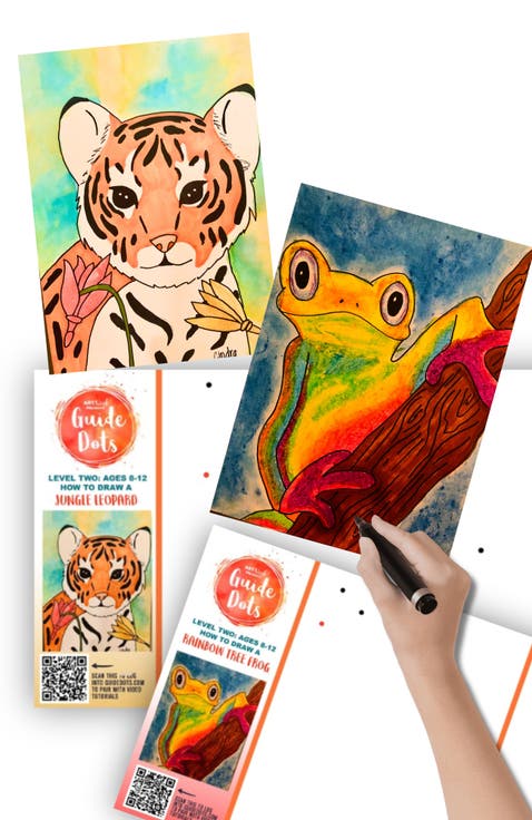 Add-On Art Rolls for Guide Dots Level 2 Art Kits - Age 8+