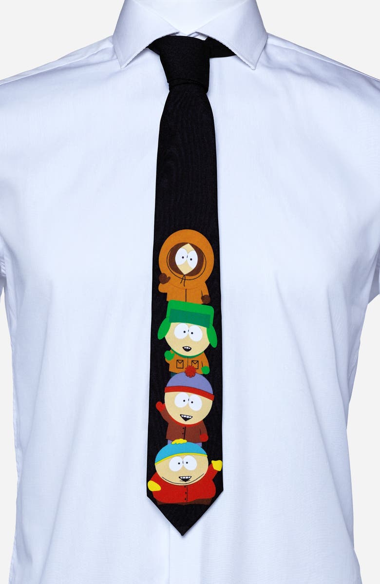 OppoSuits 'South Park' Tie, Alternate, color, Black Multi