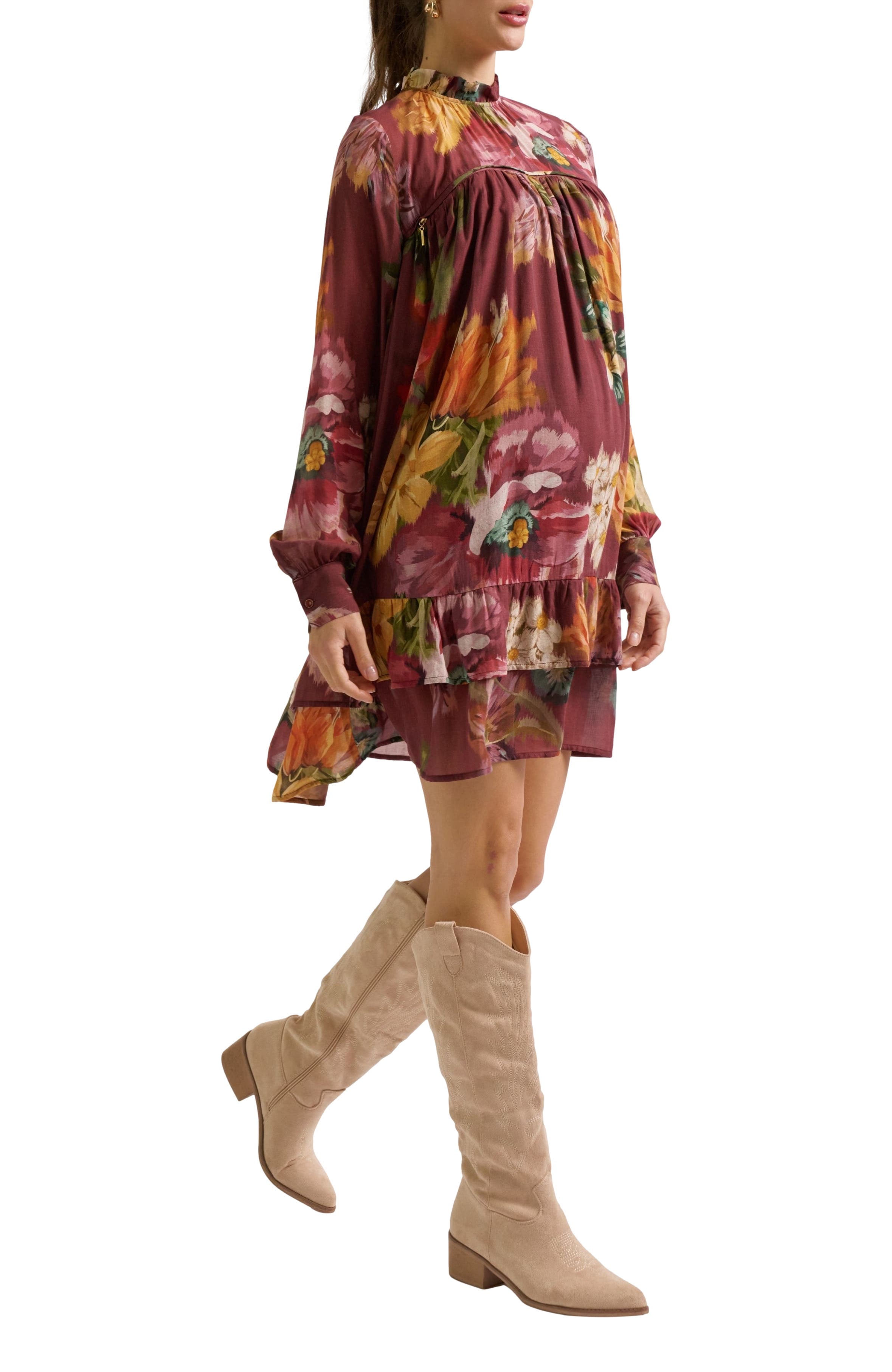 Elisabeth Maternity & Nursing Dress